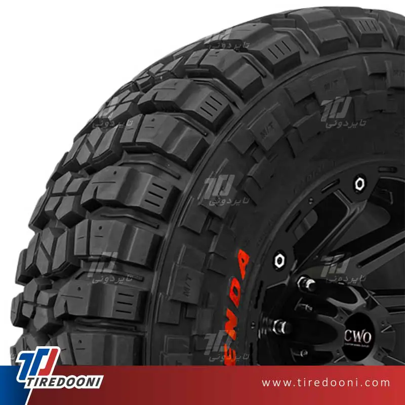 لاستیک خودرو کندا سایز 265/75R16 مدل گل KR629